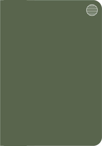 Verdant Dusk B6 Lined Notebook