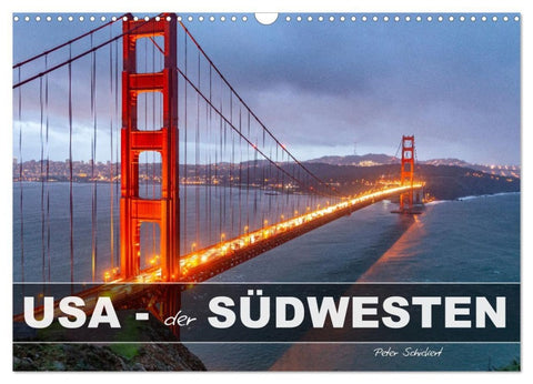 USA - Der Südwesten (Wandkalender 2027 DIN A3 quer), CALVENDO Monatskalender