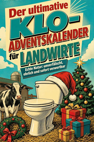 Der ultimative Klo-Adventskalender für Landwirte