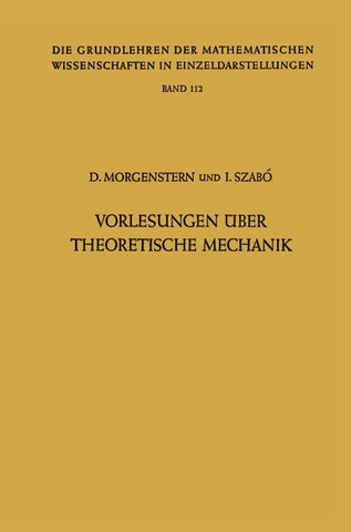 Vorlesungen Über Theoretische Mechanik