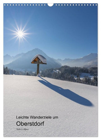 Leichte Wanderziele um Oberstdorf (Wandkalender 2027 DIN A3 hoch), CALVENDO Monatskalender