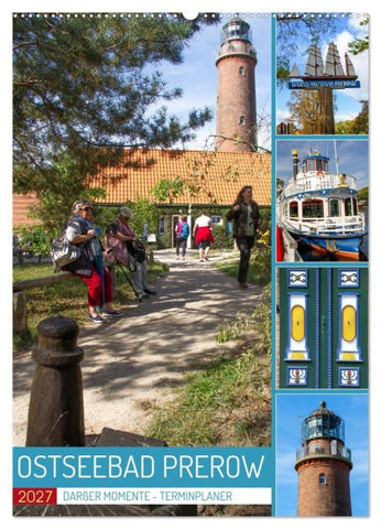 Ostseebad Prerow - Ein Darßer Moment - Terminplaner (Wandkalender 2027 DIN A2 hoch), CALVENDO Monatskalender