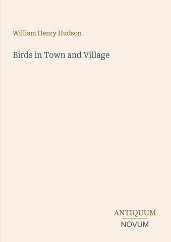 Birds in Town and Village