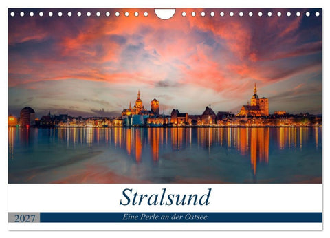 Stralsund, Eine Perle an der Ostsee (Wandkalender 2027 DIN A4 quer), CALVENDO Monatskalender
