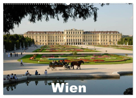 Wien (Wandkalender 2027 DIN A2 quer), CALVENDO Monatskalender