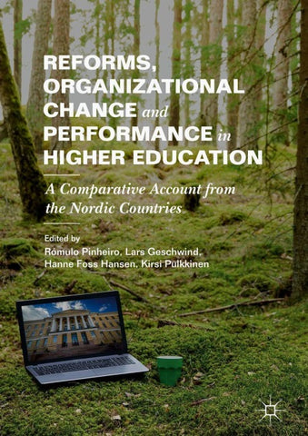 Reforms, Organizational Change and Performance in Higher Education