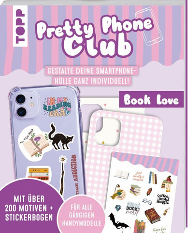 Pretty Phone Club - Book Love