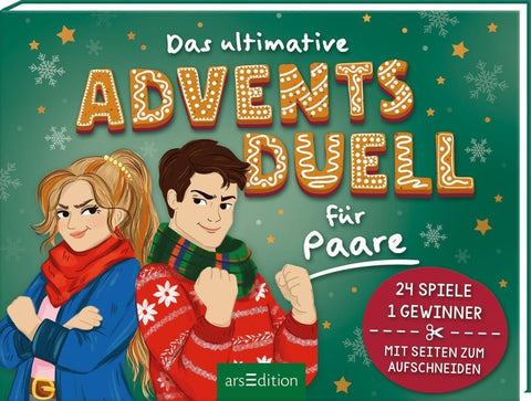 Das ultimative Adventsduell für Paare. 24 Spiele – 1 Gewinner