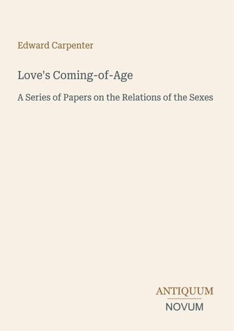 Love's Coming-of-Age