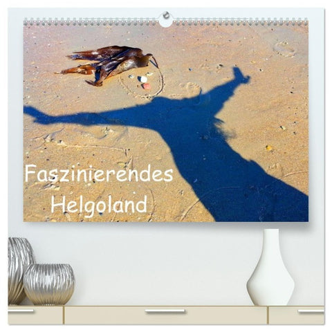 Faszinierendes Helgoland (hochwertiger Premium Wandkalender 2027 DIN A2 quer), Kunstdruck in Hochglanz