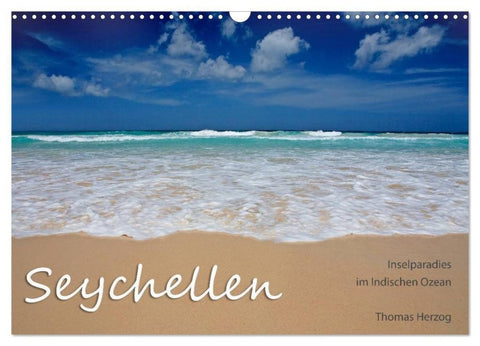 Seychellen (Wandkalender 2027 DIN A3 quer), CALVENDO Monatskalender