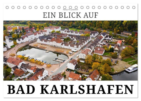 Ein Blick auf Bad Karlshafen (Tischkalender 2027 DIN A5 quer), CALVENDO Monatskalender