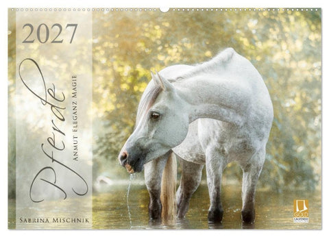 Pferde - Anmut, Eleganz, Magie (Wandkalender 2027 DIN A2 quer), CALVENDO Monatskalender