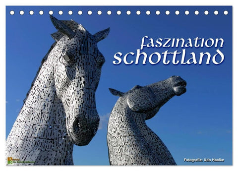 Faszination Schottland 2026 (Tischkalender 2026 DIN A5 quer), CALVENDO Monatskalender