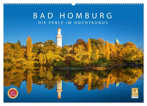 Bad Homburg - Die Perle im Hochtaunus (Wandkalender 2027 DIN A2 quer), CALVENDO Monatskalender