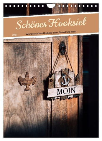 Schönes Hooksiel (Wandkalender 2027 DIN A4 hoch), CALVENDO Monatskalender