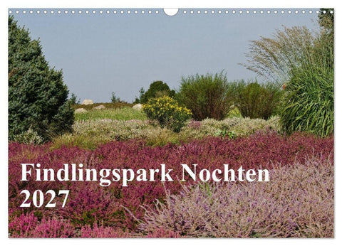 Findlingspark Nochten 2027 (Wandkalender 2027 DIN A3 quer), CALVENDO Monatskalender