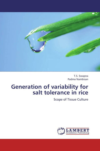 Generation of variability for salt tolerance in rice