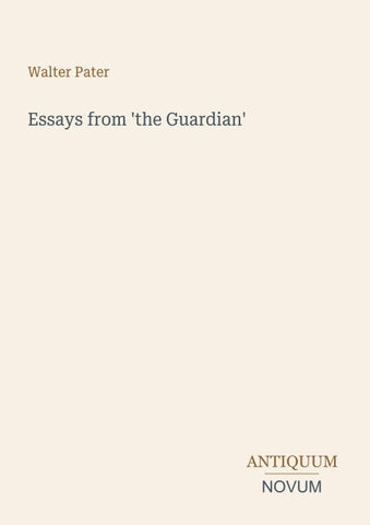 Essays from 'the Guardian'