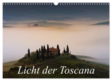 Licht der Toscana (Wandkalender 2026 DIN A3 quer), CALVENDO Monatskalender