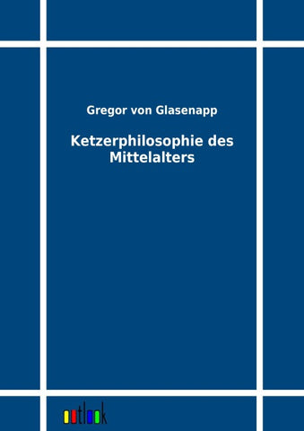 Ketzerphilosophie des Mittelalters