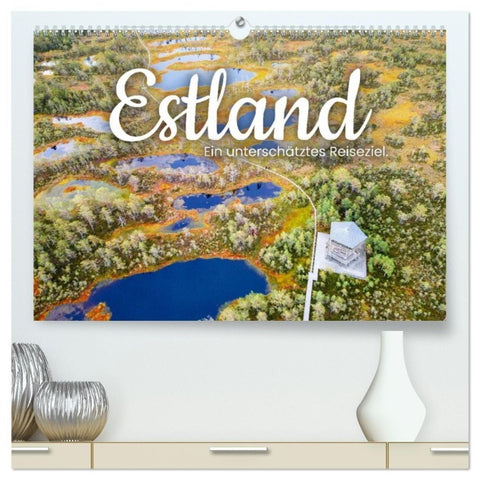 Estland - Ein unterschätztes Reiseziel. (hochwertiger Premium Wandkalender 2027 DIN A2 quer), Kunstdruck in Hochglanz