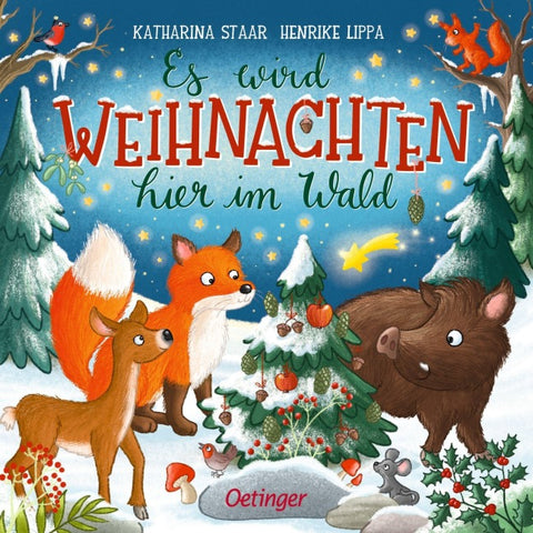 Es wird Weihnachten hier im Wald