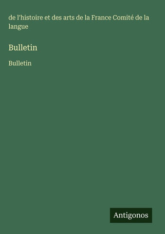Bulletin