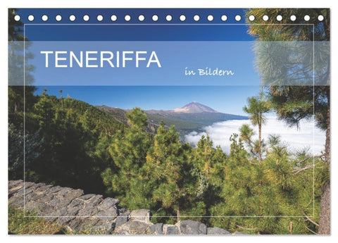 Teneriffa in Bildern (Tischkalender 2027 DIN A5 quer), CALVENDO Monatskalender