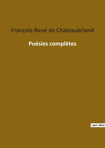 Poésies complètes