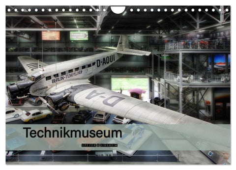 Technikmuseum Speyer & Sinsheim (Wandkalender 2027 DIN A4 quer), CALVENDO Monatskalender