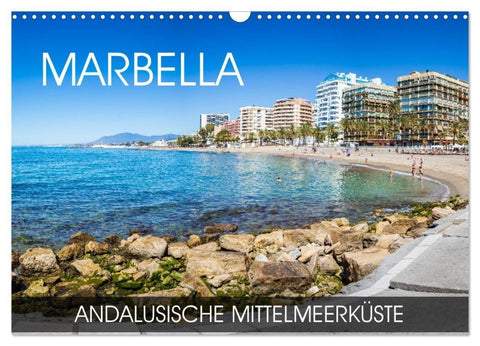 Marbella - andalusische Mittelmeerküste (Wandkalender 2027 DIN A3 quer), CALVENDO Monatskalender