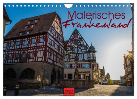 Malerisches Frankenland (Wandkalender 2027 DIN A4 quer), CALVENDO Monatskalender