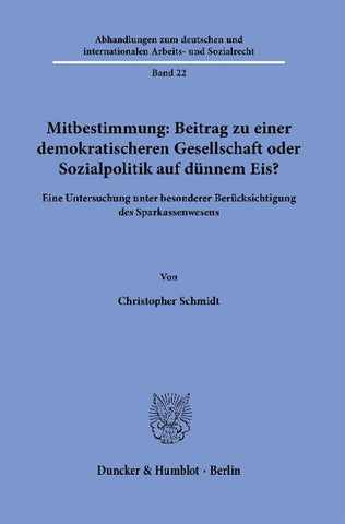Mitbestimmung: Mehr Demokratie oder Sozialpolitik auf dünnem Eis?