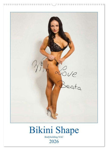 Bikini Shape (Wandkalender 2026 DIN A2 hoch), CALVENDO Monatskalender