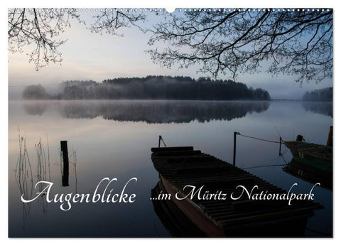 Augenblicke im Müritz Nationalpark (Wandkalender 2027 DIN A2 quer), CALVENDO Monatskalender