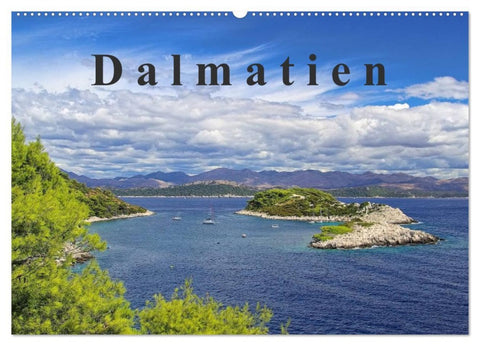 Dalmatien (Wandkalender 2026 DIN A2 quer), CALVENDO Monatskalender