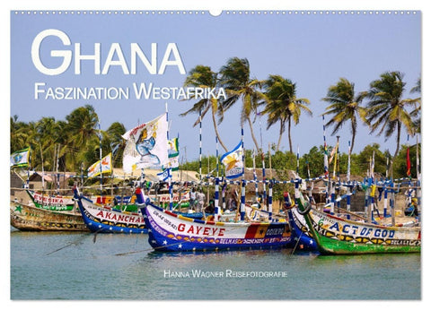 Ghana - Faszination Westafrika (Wandkalender 2027 DIN A2 quer), CALVENDO Monatskalender