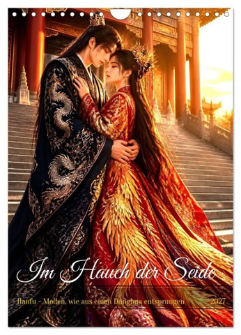 Im Hauch der Seide (Wandkalender 2027 DIN A4 hoch), CALVENDO Monatskalender