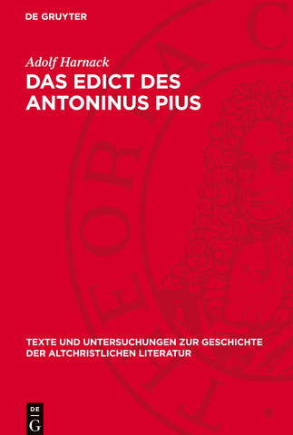 Das Edict des Antoninus Pius