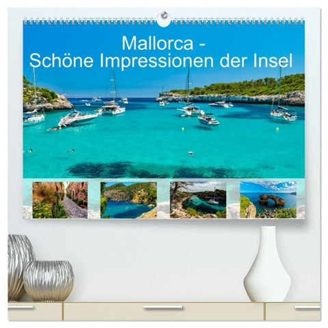 Mallorca - Schöne Impressionen der Insel (hochwertiger Premium Wandkalender 2027 DIN A2 quer), Kunstdruck in Hochglanz