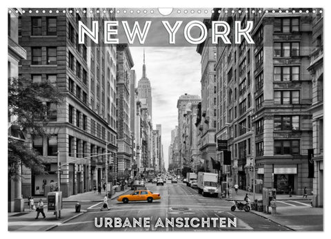 NEW YORK Urbane Ansichten (Wandkalender 2026 DIN A3 quer), CALVENDO Monatskalender