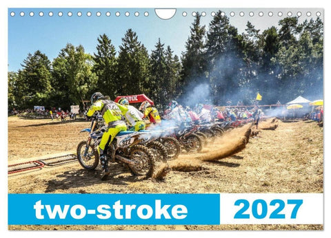 two stroke (Wandkalender 2027 DIN A4 quer), CALVENDO Monatskalender
