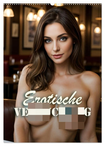 Erotische Versuchung (Wandkalender 2027 DIN A2 hoch), CALVENDO Monatskalender