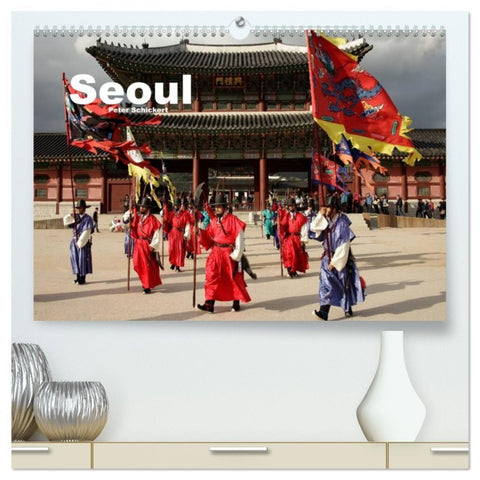 Seoul (hochwertiger Premium Wandkalender 2026 DIN A2 quer), Kunstdruck in Hochglanz