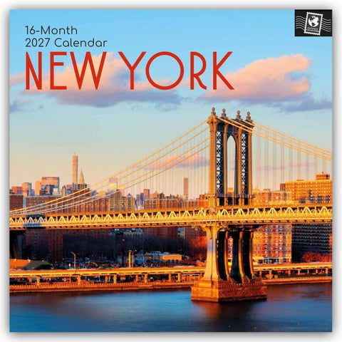 New York 2027 – 16-Monatskalender