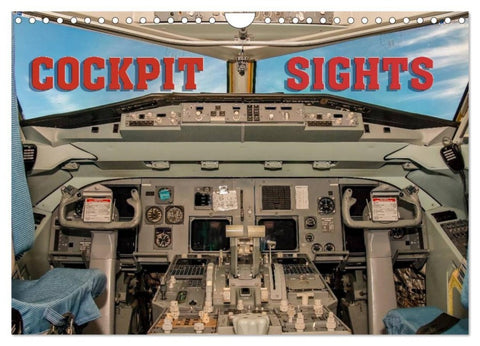 Cockpit sights (Wall Calendar 2027 DIN A4 landscape), CALVENDO 12 Month Wall Calendar