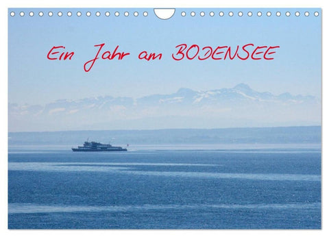 Ein Jahr am BODENSEE (Wandkalender 2027 DIN A4 quer), CALVENDO Monatskalender