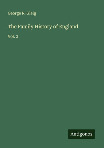 The Family History of England