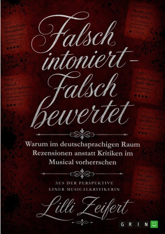 Falsch intoniert - falsch bewertet